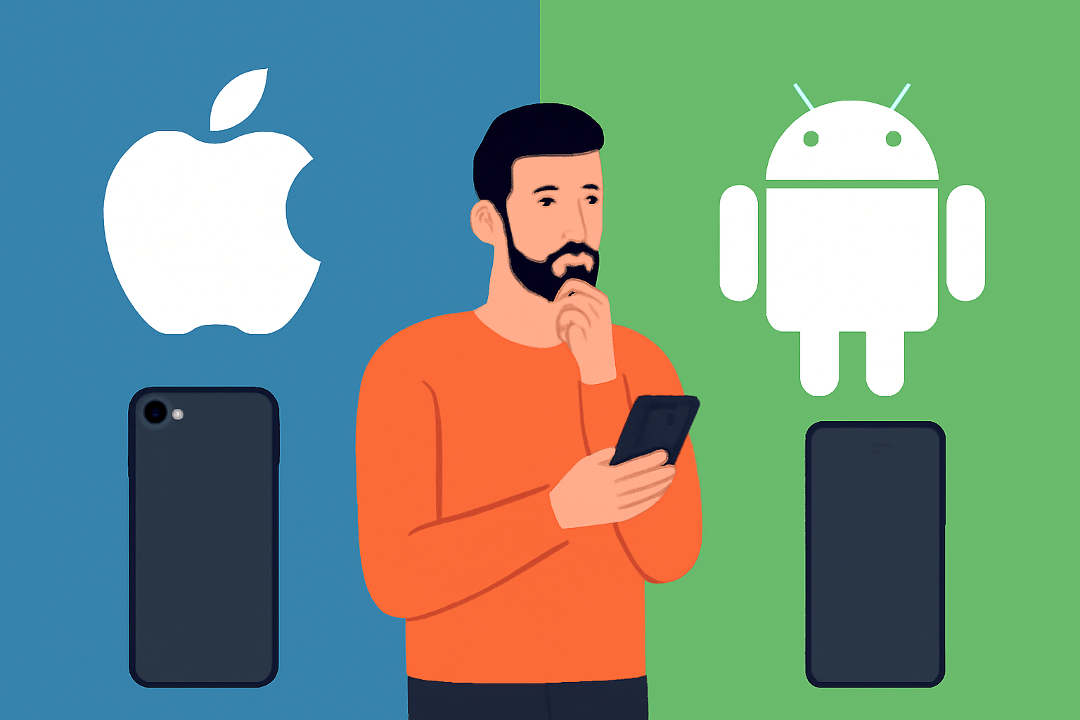 iOS или Android: как выбрать смартфон, который подходит именно вам
